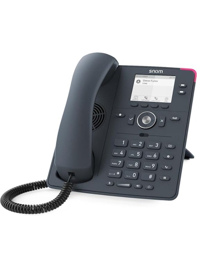snom IP Telephone|Colour-Black|Material:ABS Plastic-D140 - Image 3